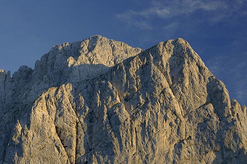 Pizzo di Presolana from Rifugio Albani