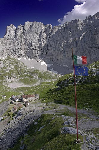 View from Rifugio Albani