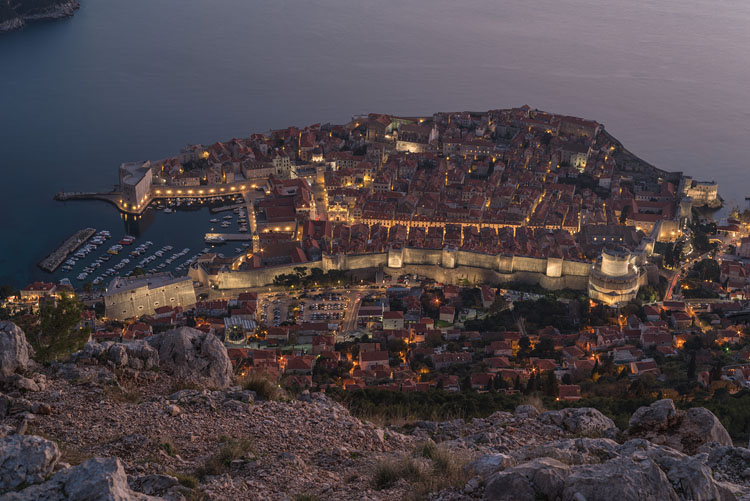 Old Town at Night