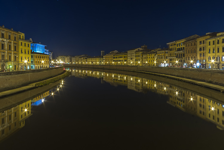 Pisa from Ponte di Mezzo