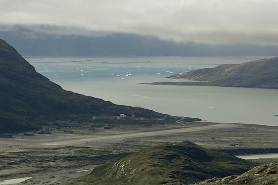 View back to Narsarsuaq