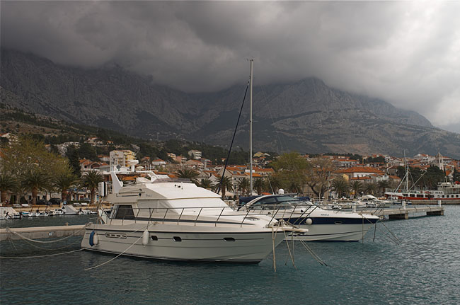 Harbor of Baska Voda