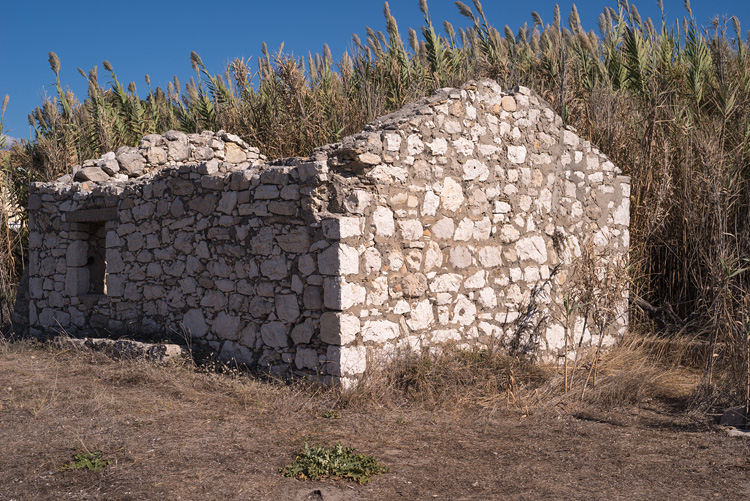 Ruin at the beach