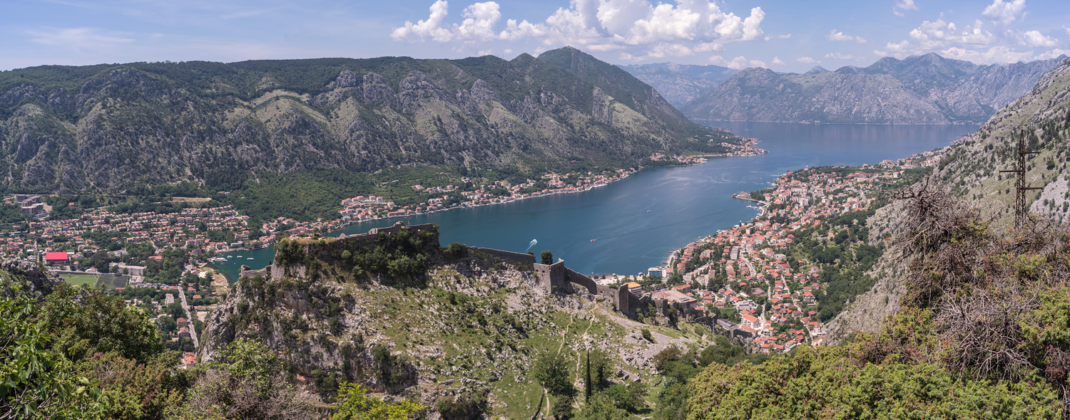 Kotor with fortress