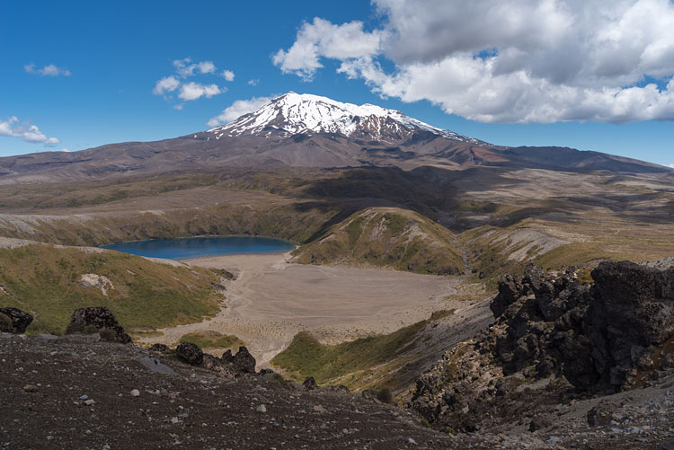 Ruapehu and Lower Tama Lake