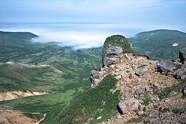 View from Krishanovsky Mountain