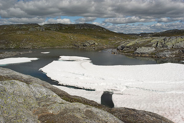 Ice on a Lake