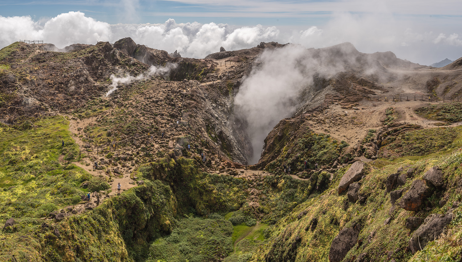 Soufriere - Summit