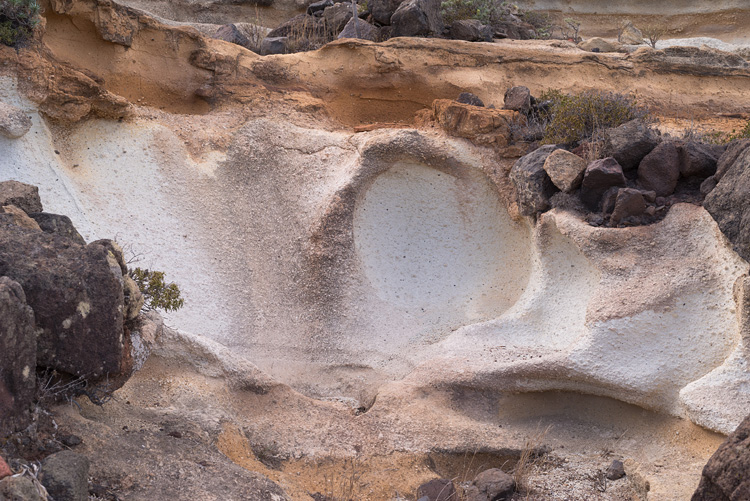 Volcanic ash layer