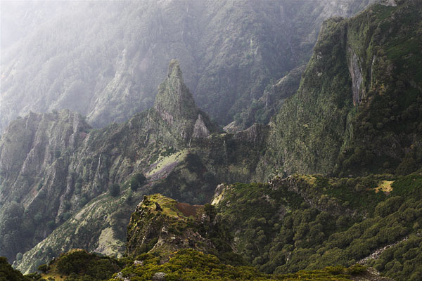 Rocks seen from Pico Ruivo