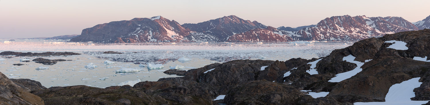 Sermilik Fjord at Night