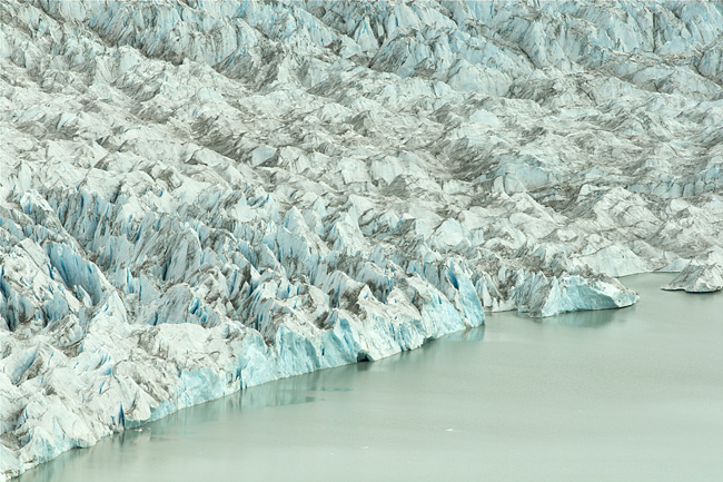 Calving Qooqqup Glacier