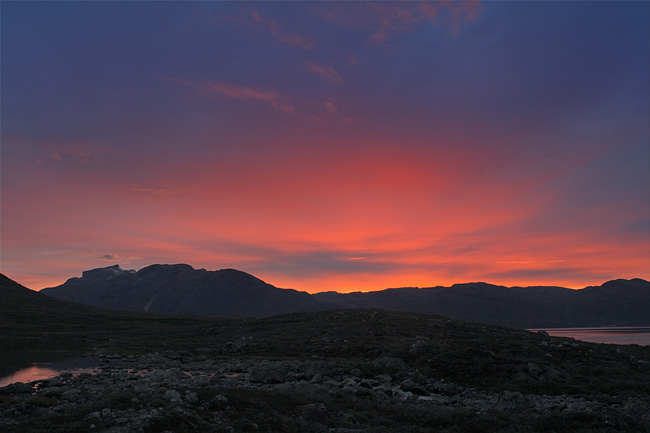 Evening near Kapisillit