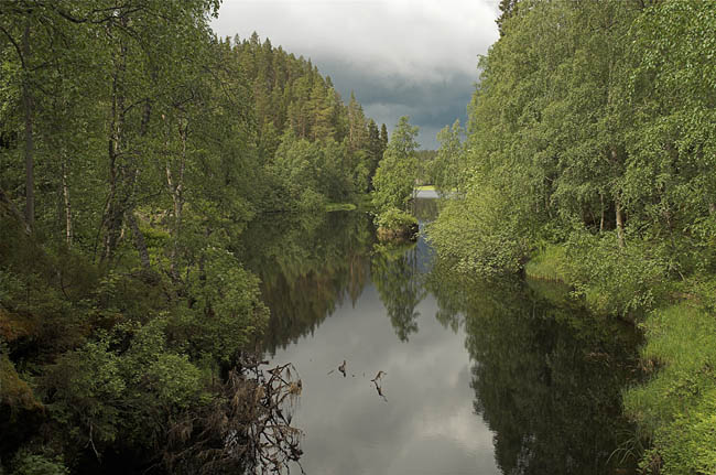 Oulankajoki after Taivalköngäs